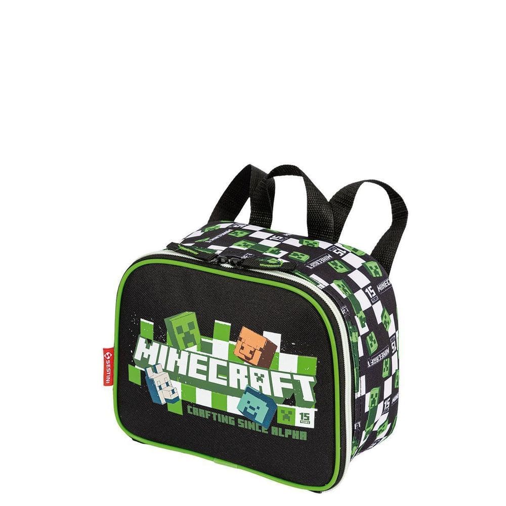 Lancheira Térmica Minecraft Crepper Infantil Escolar