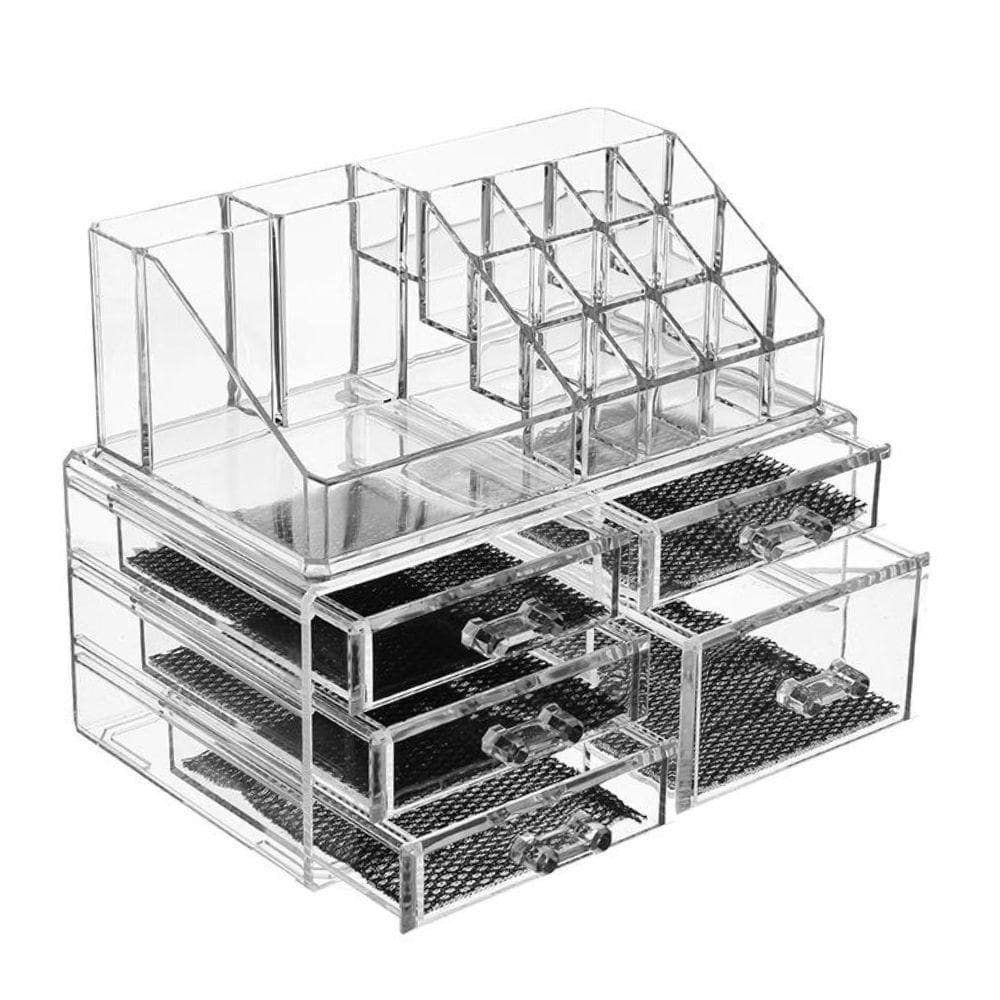 Organizador Maquiagem Acrílico 5 Gavetas