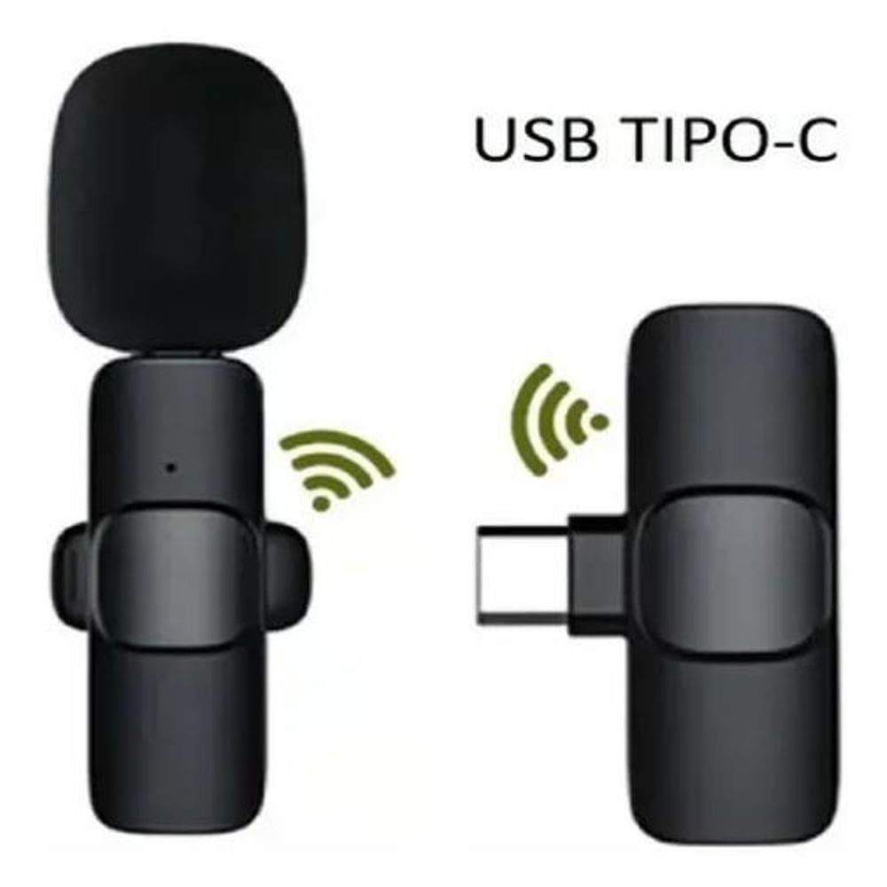 Microfone De Lapela Tipo C Para Smartphones Android