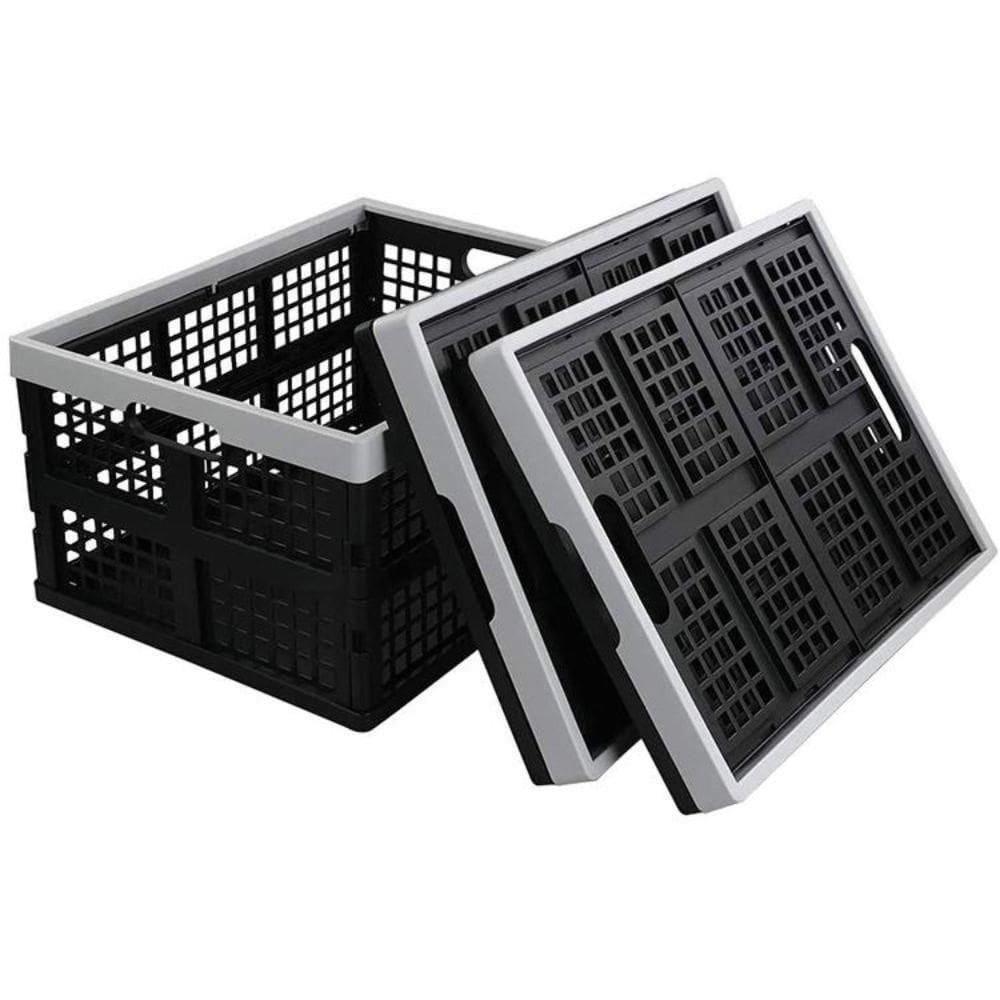 Caixa Organizadora Dobravel Cesto Desmontavel Caixote Multiuso Carga Compras Lavanderia