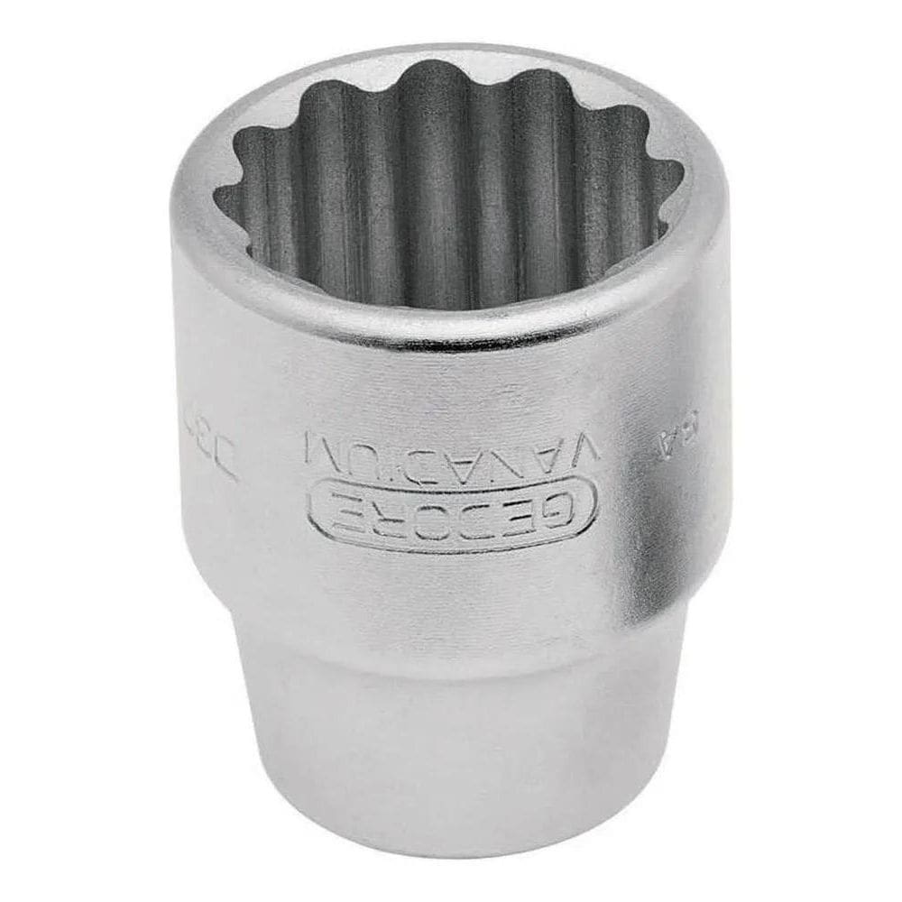 2X Soquete Estriado Manual Unit Drive 36Mm Encaixe 3/4`` Ged