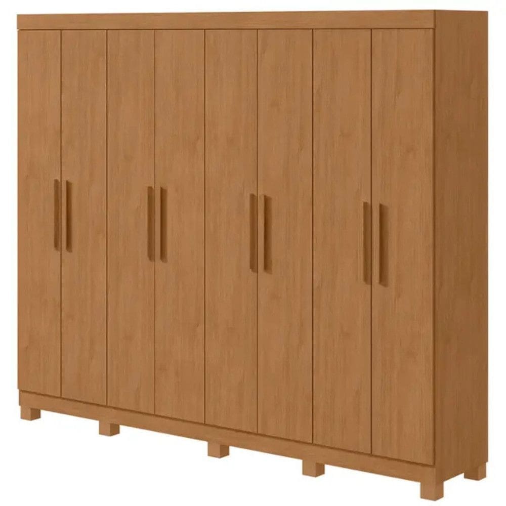 Guarda-Roupa Casal 8 Portas Bater 4 Gavetas Andara Lopas Roupeiro