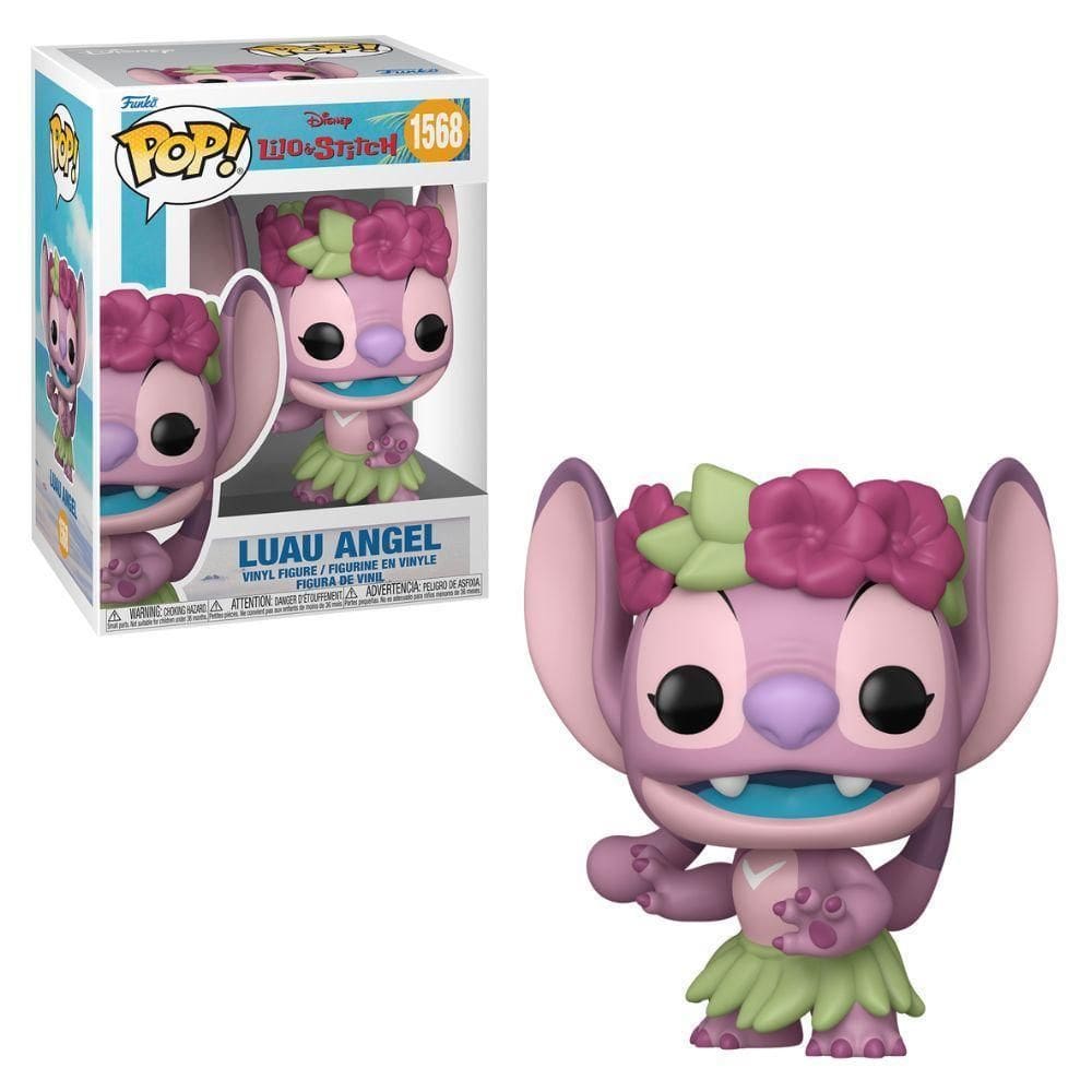 Boneco Funko Pop Disney Lilo & Stitch - Luau Angel