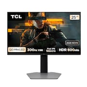 Monitor Gamer TCL 25" QD Mini LED Full HD 300Hz 2 HDMI HDR600 25G64