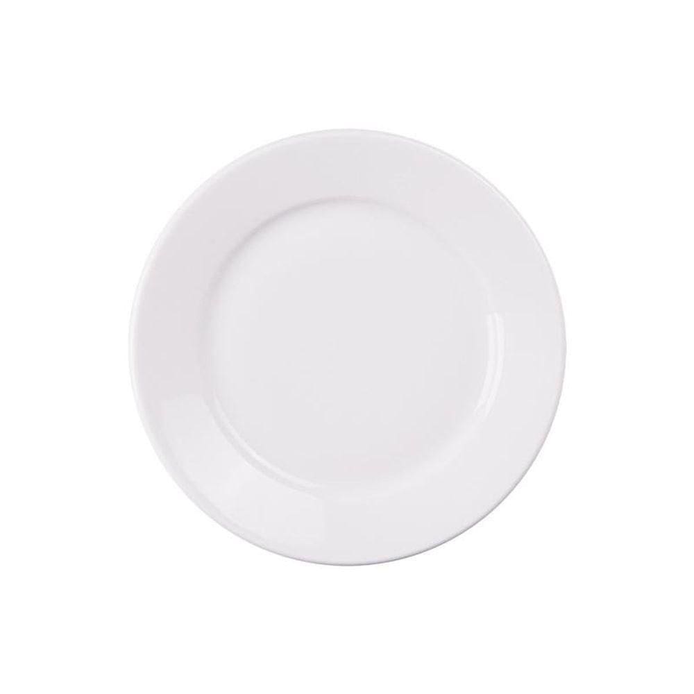 Prato Sobremesa Tramontina Cecília 18cm Em Porcelana