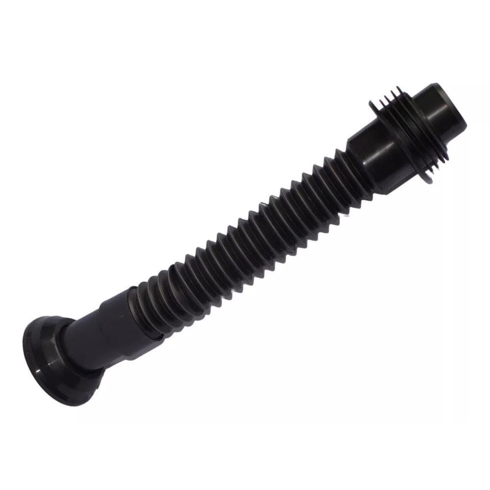 Tubo Ligação Ajustável Flexível Vaso Bacia Preto Espude