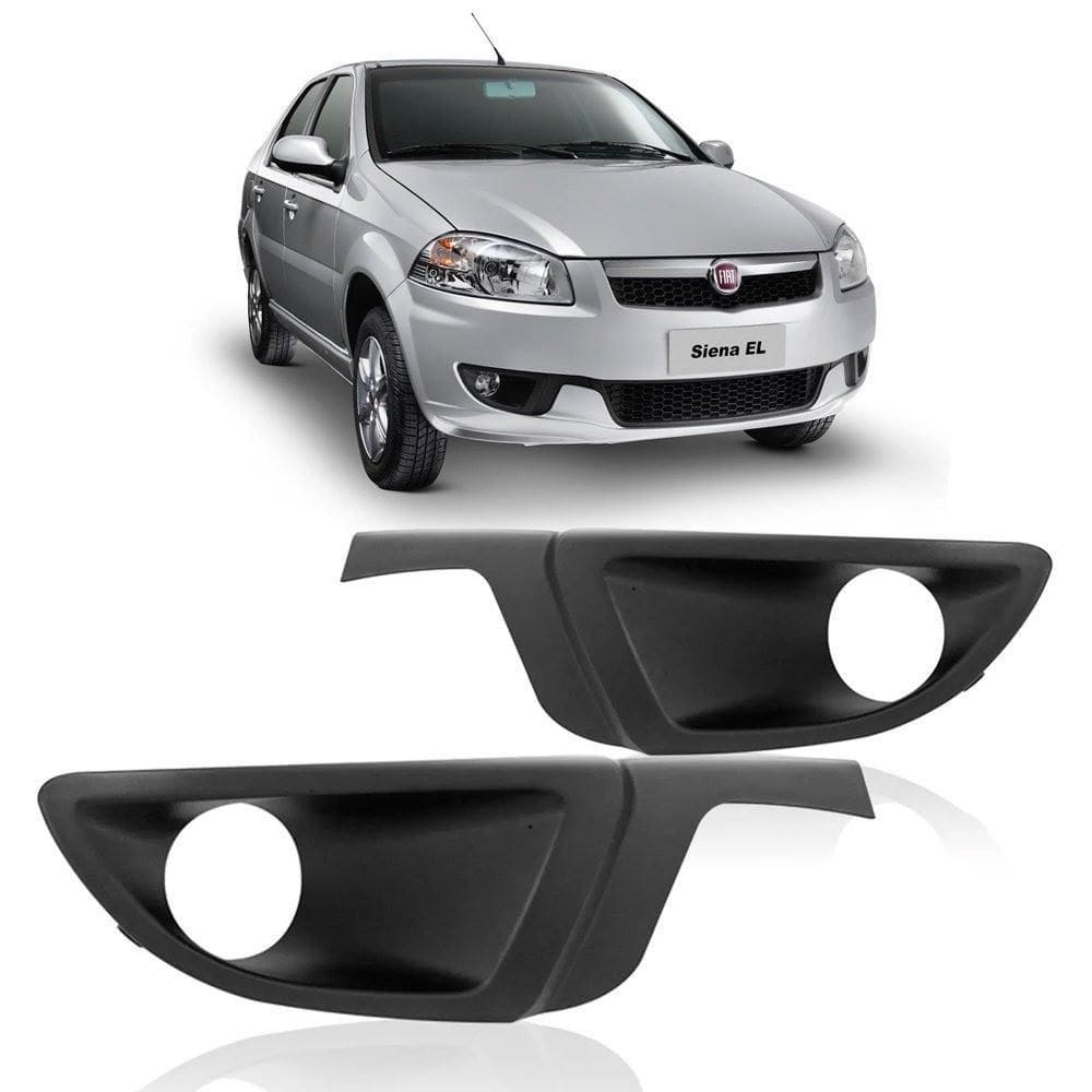 Grade Moldura Farol Milha Siena El 2013 2014 2015 Retrovex