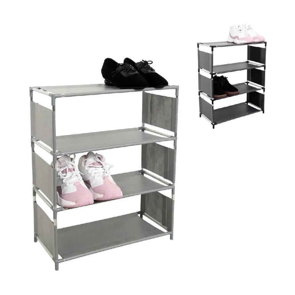 Sapateira Estante Organizador Multiuso 4 Prateleiras