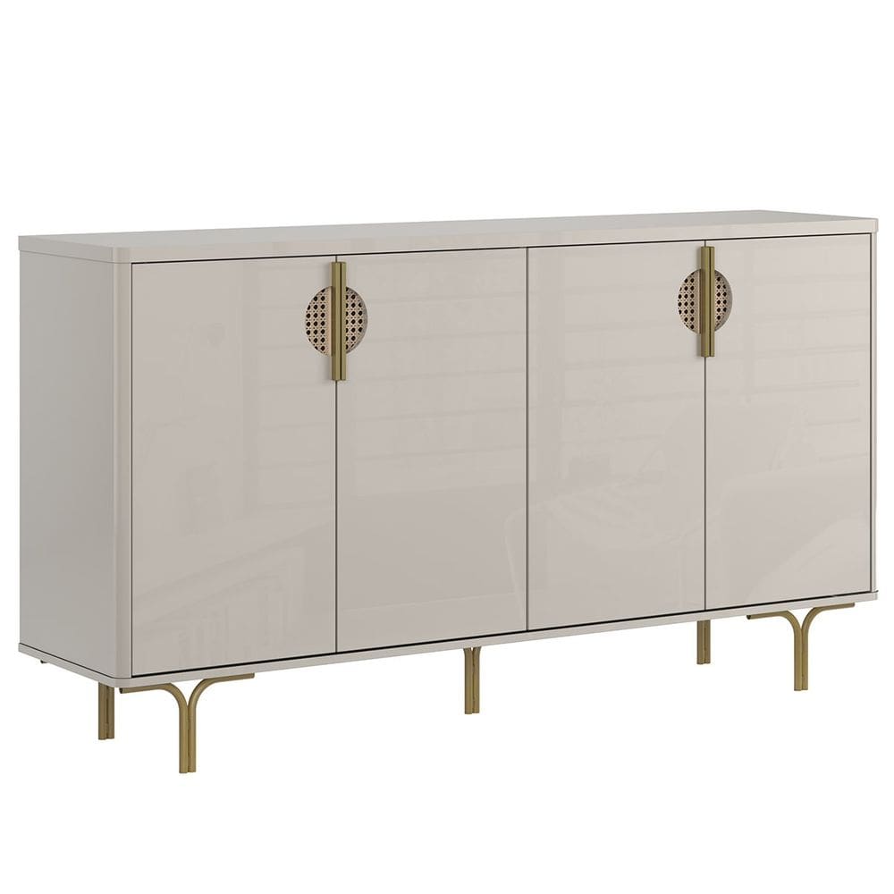 Buffet Aparador para Sala de Jantar 4 Portas Marella
