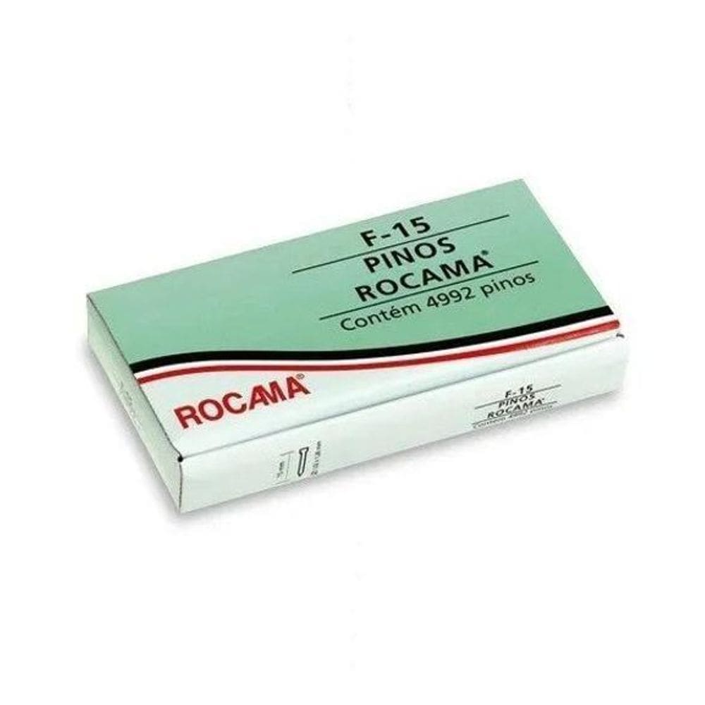 Pinos F-15 Caixa Com 4992 Pinos - Rocama