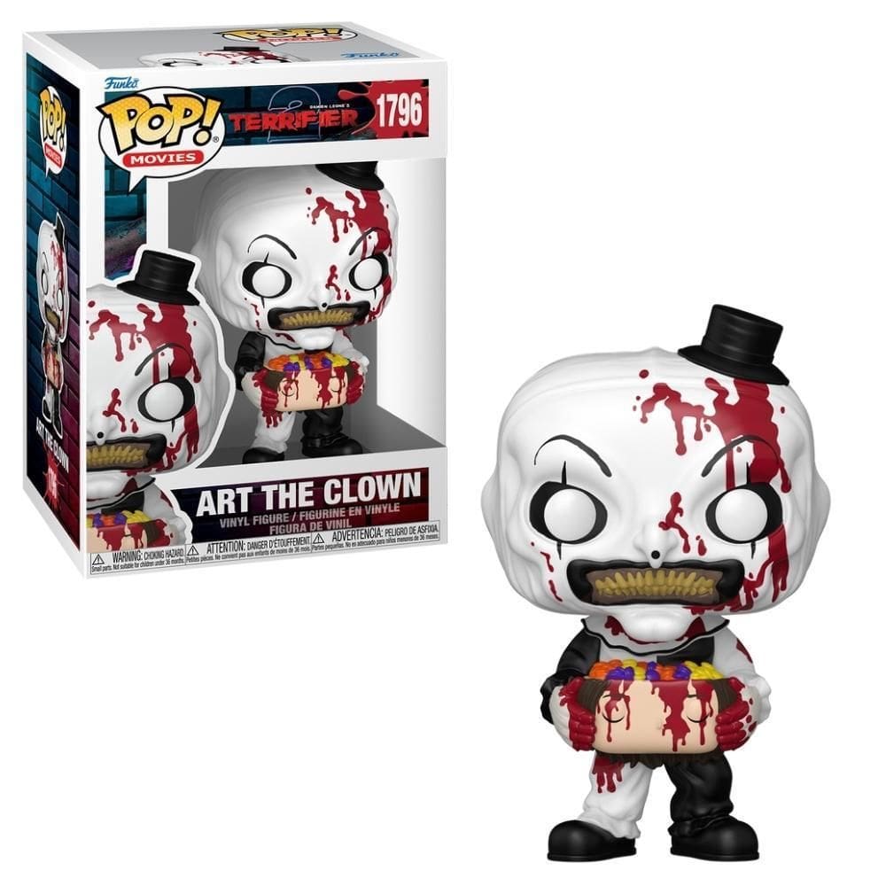 Boneco Funko Pop Terrifier 2 - Art Com Cabeça De Doces