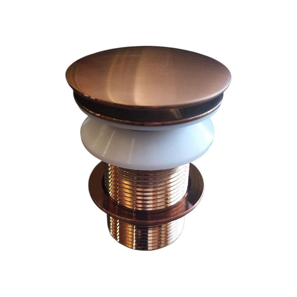 Válvula Click Rose Gold Fosca Inox Para Cubas