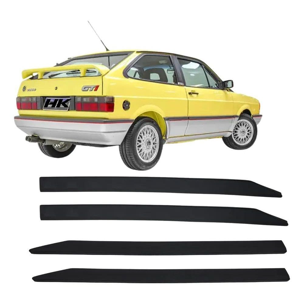 Arremate Parachoque Gol Quadrado Kit 4 Peças