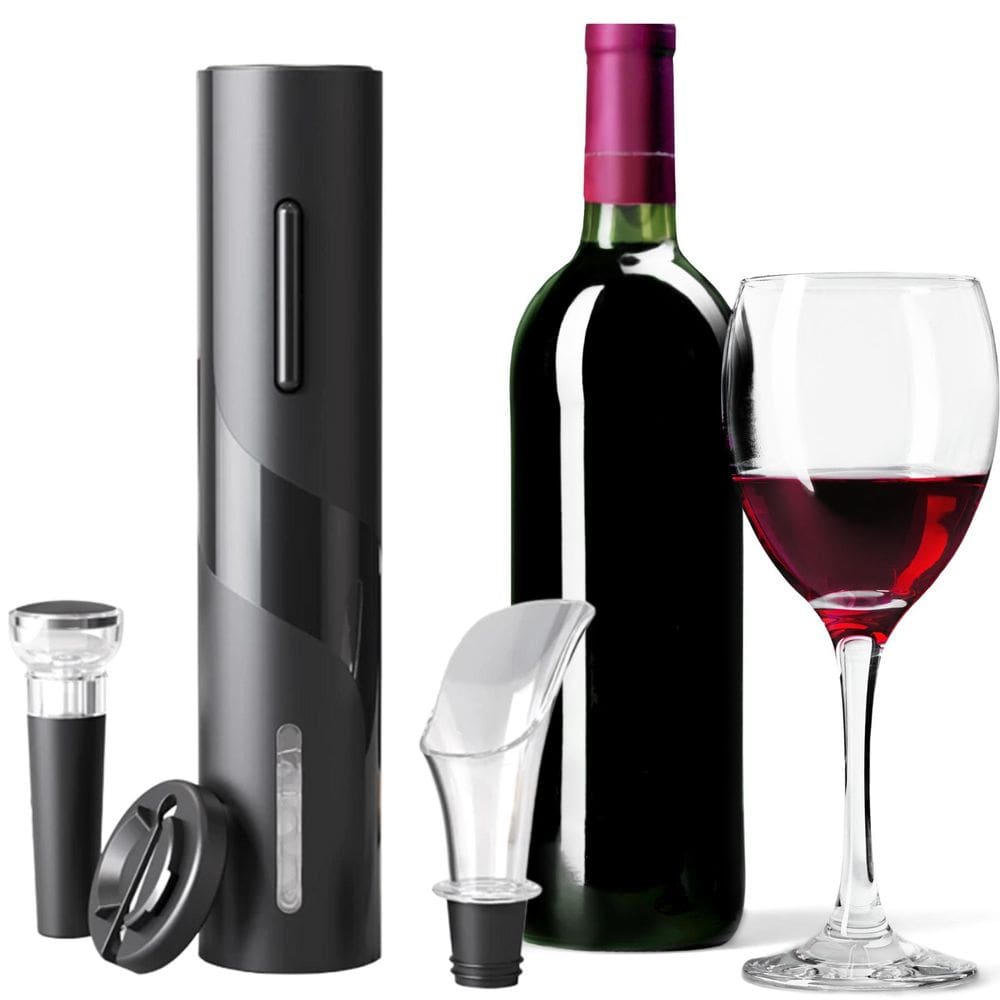 Abridor Vinho Eletrico Saca Rolha Garrafa Automatico