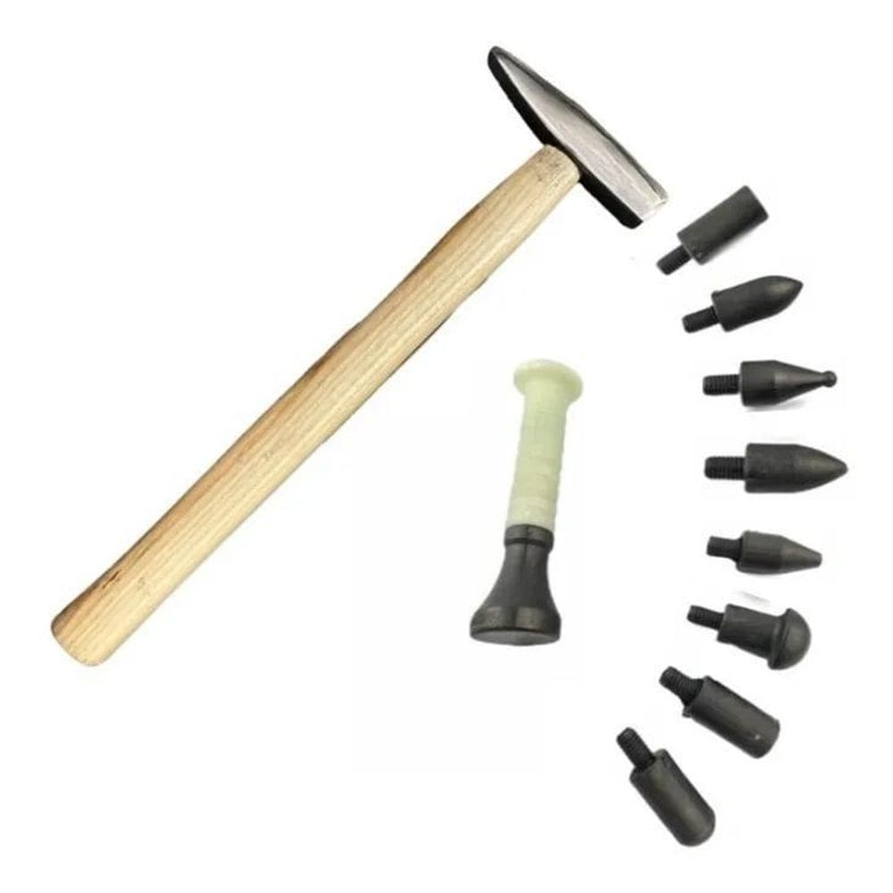 Kit Martelinho De Ouro Com 9 Pinos Nylon Technill