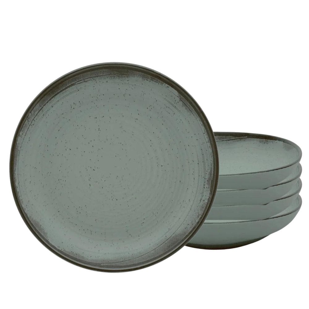 Jogo De Pratos Fundo 4Pcs Cerâmica 20,5Cm Pacifico Oxford