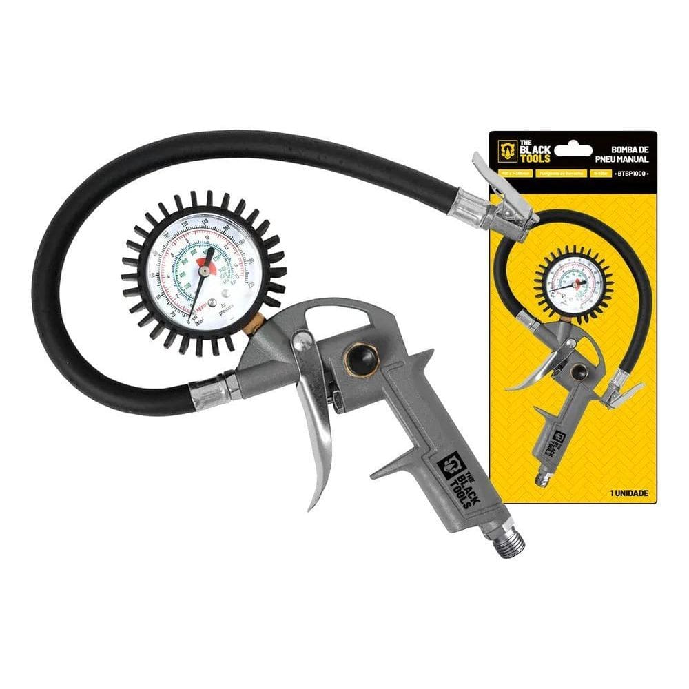 2X Calibrador De Pneus Com Manômetro 0 A 220 Lbs  Psi