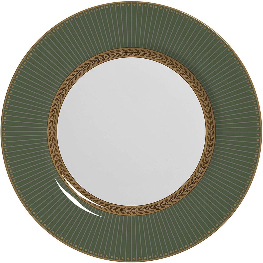 Conjunto 6 Pratos Raso Celebrate Verde Alleanza