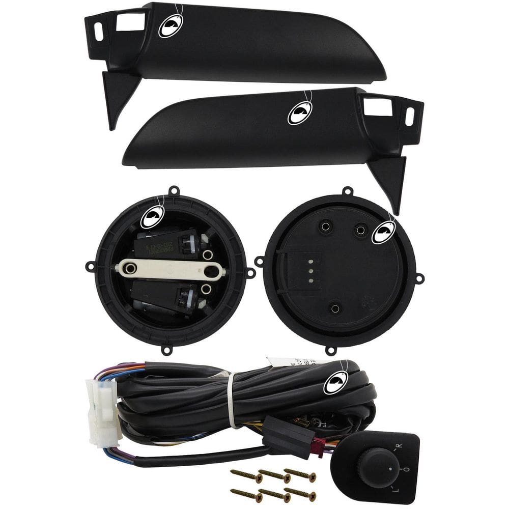 Kit Retrovisor Elétrico Simples Fox 2010 Em Diante 2 E 4