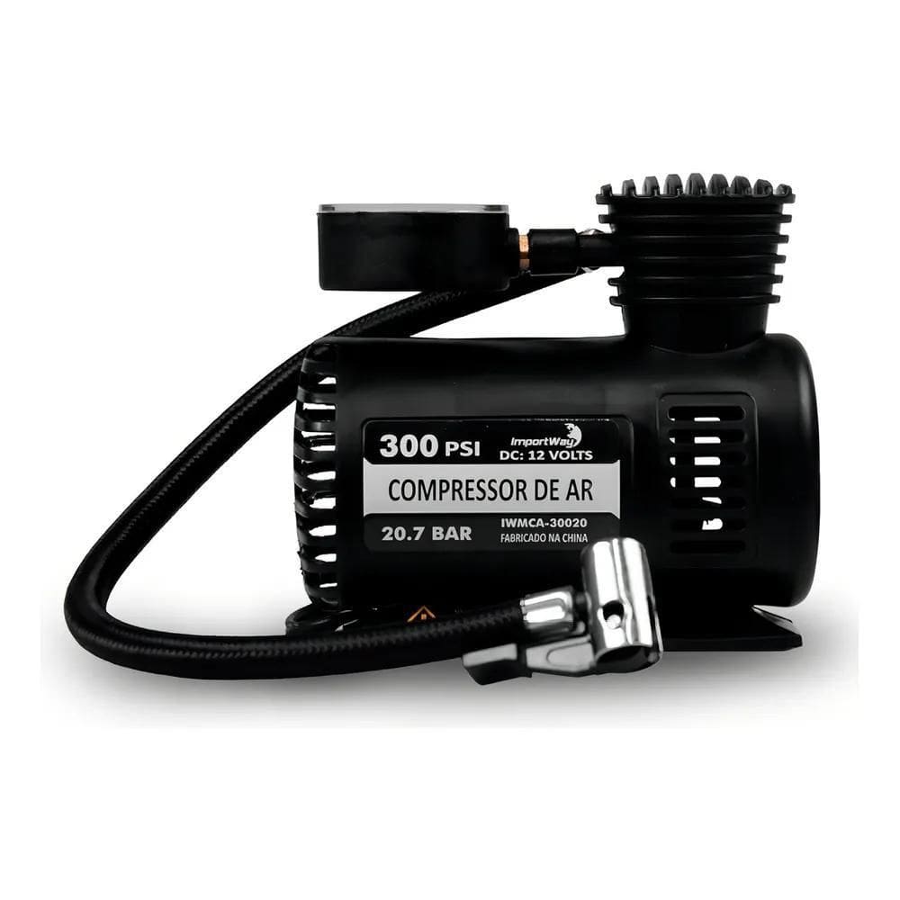 2X Compressor De Ar Elétrico Portátil Importway Iwmca30020 0