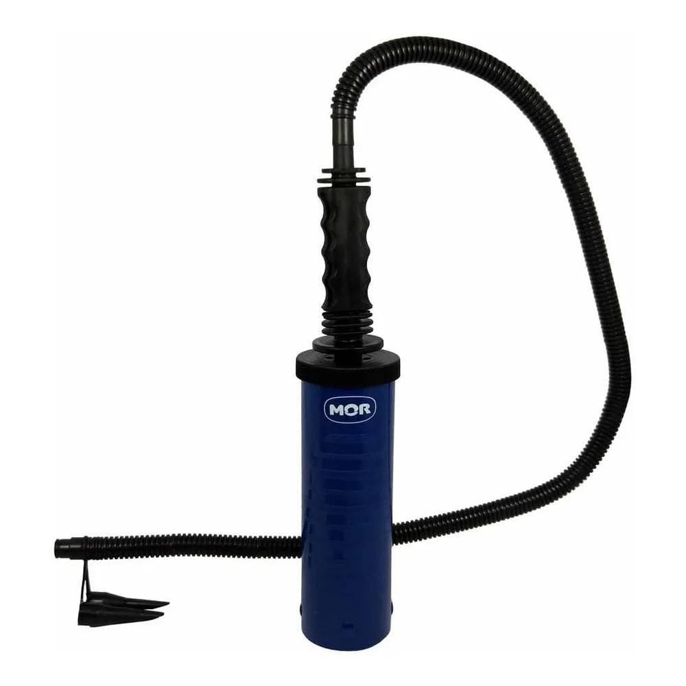 2X Bomba De Ar Manual Inflador Ação Dupla Mor Piscina Bexiga