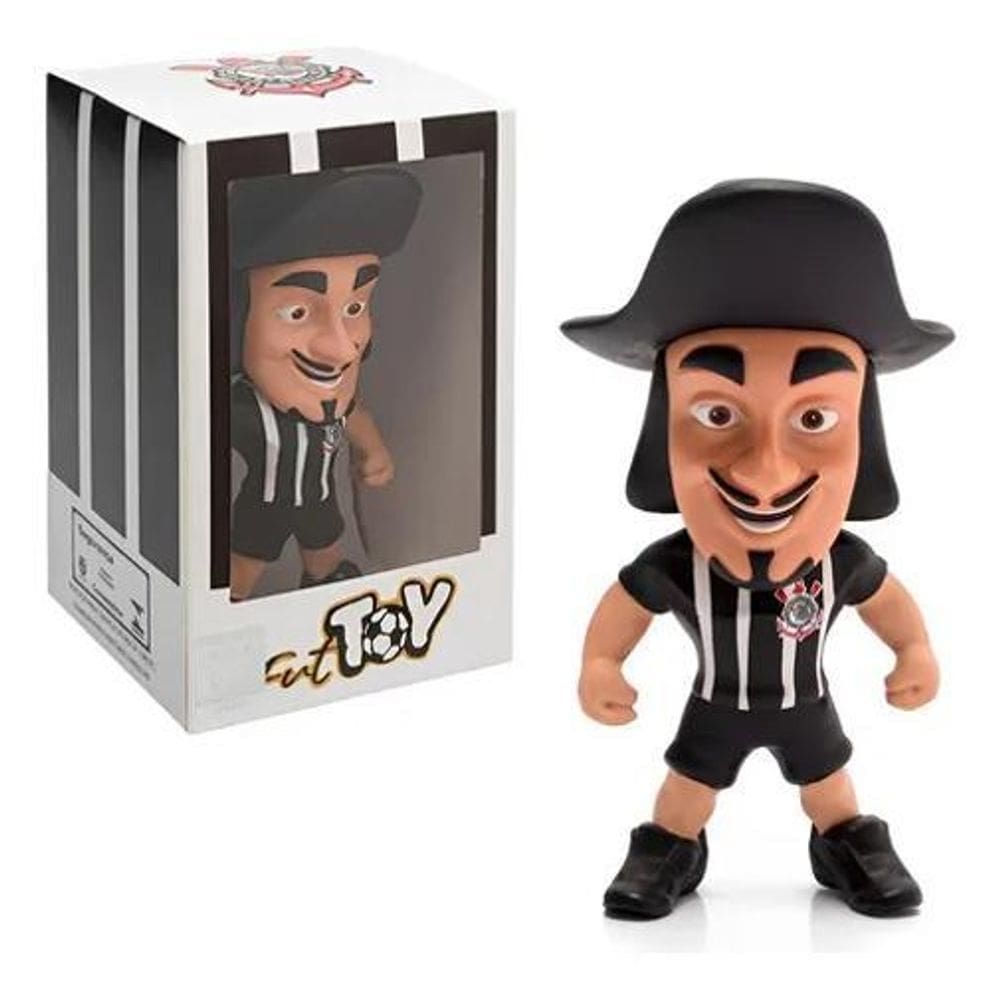2X Boneco Mascote De Futebol Mosqueteiro Corinthians Camisa