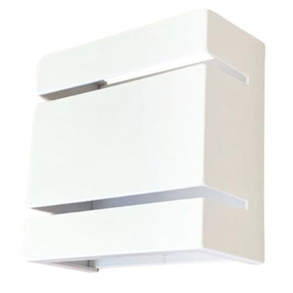 Arandela Madrid Externa Facho Duplo Friso Branca