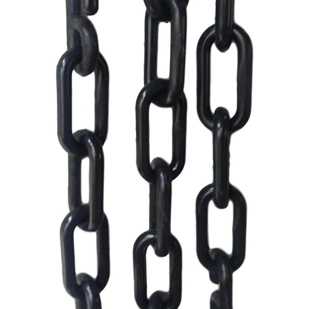 2X 10 M Corrente Plástica Calha Chuva Isolar Elo Grande Pret