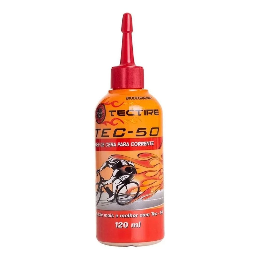 2X Óleo Lubrificante Bike Tec 50 Base Cera 120Ml Tectire