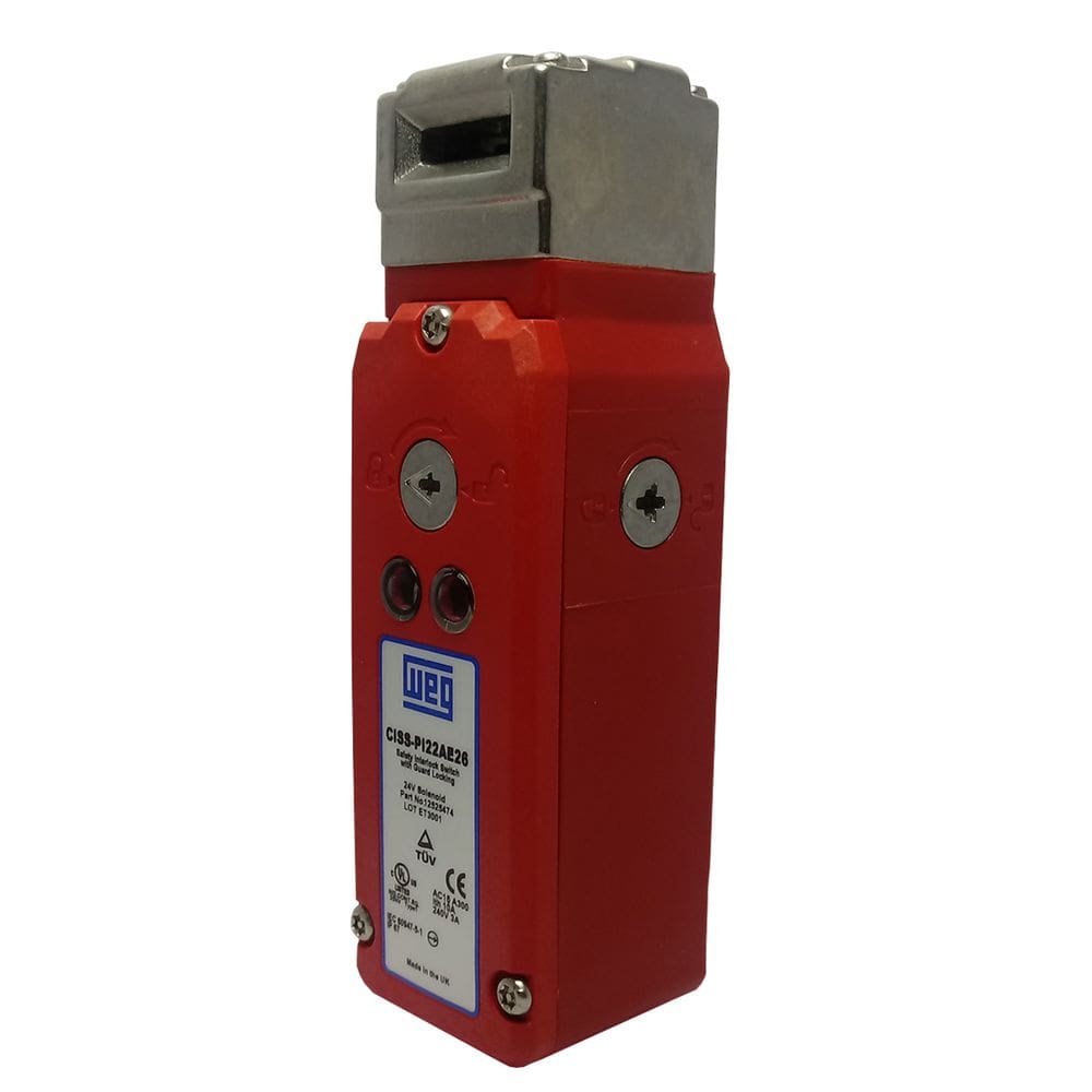 Chave Segurança Intertravamento Weg CISS 2NF+2NA 24Vca/Vcc
