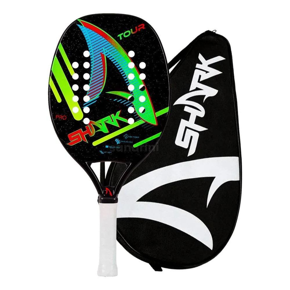 2X Raquete Beach Tennis Shark Tour Modelo 2022