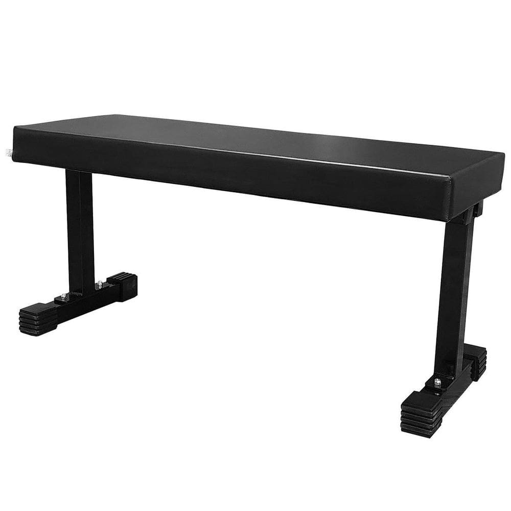 Banco Reto Treino Musculação Confortável Aço Durável For Ty