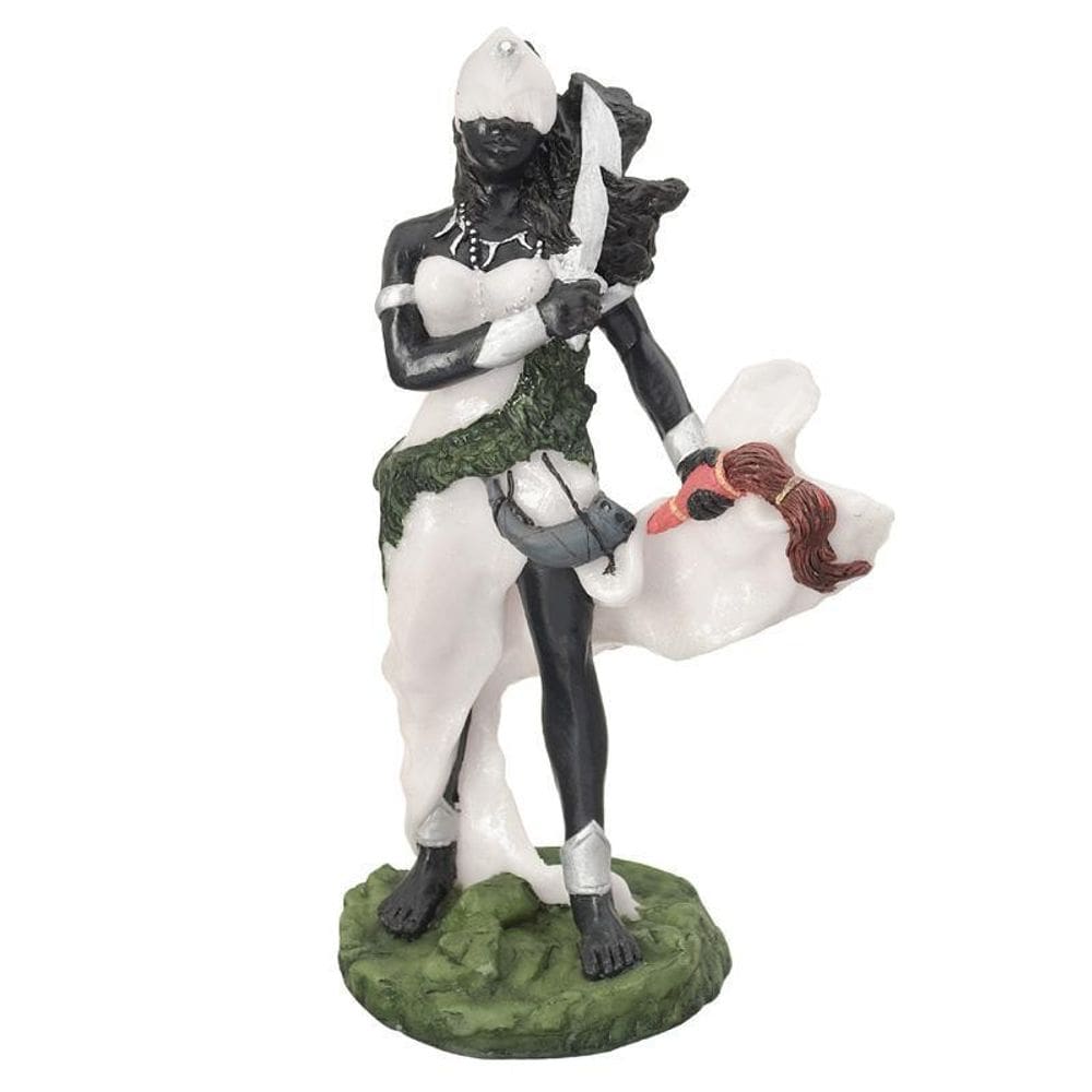 Orixá Iansã Força Proteção Em Resina 23 Cm- Escolha A Cor