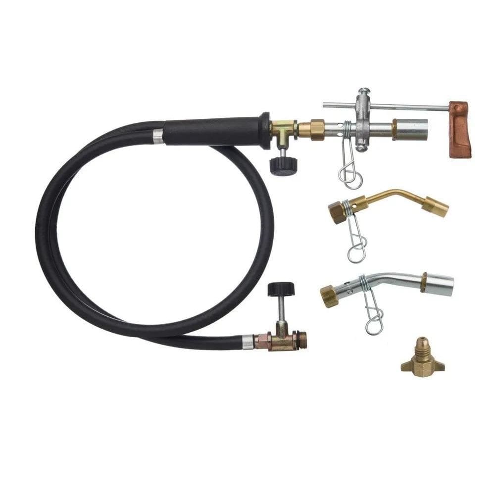 Macarico Solda Glp Kit Completo 3 Bicos + Adaptador P13
