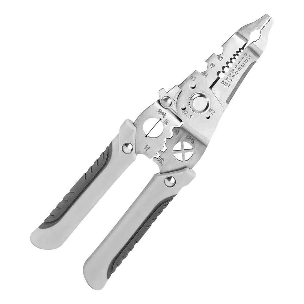 Alicate Multifuncional Para Descascar Fios Para Eletricistas