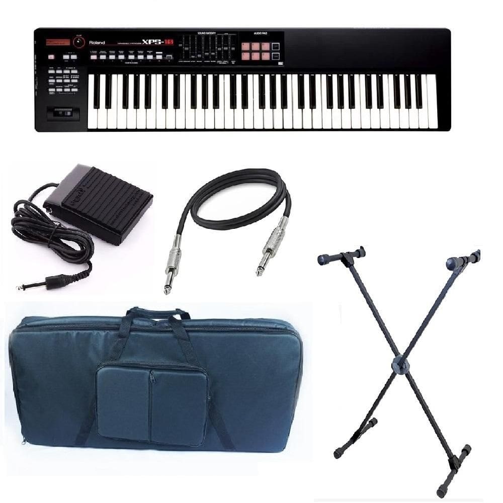 Teclado Sintetizador Roland 61 Teclas Xps10 + Kit Luxo