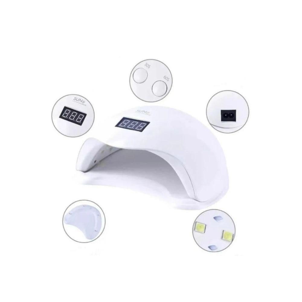 Cabine Sun 5 48W Bivolt Uv-Led Digital Pequena