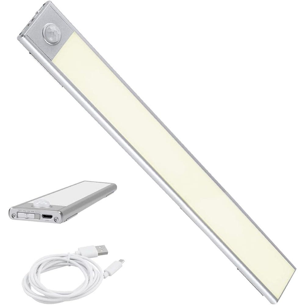Luminária Led Com Sensor De Movimento Recarregável - 60Cm