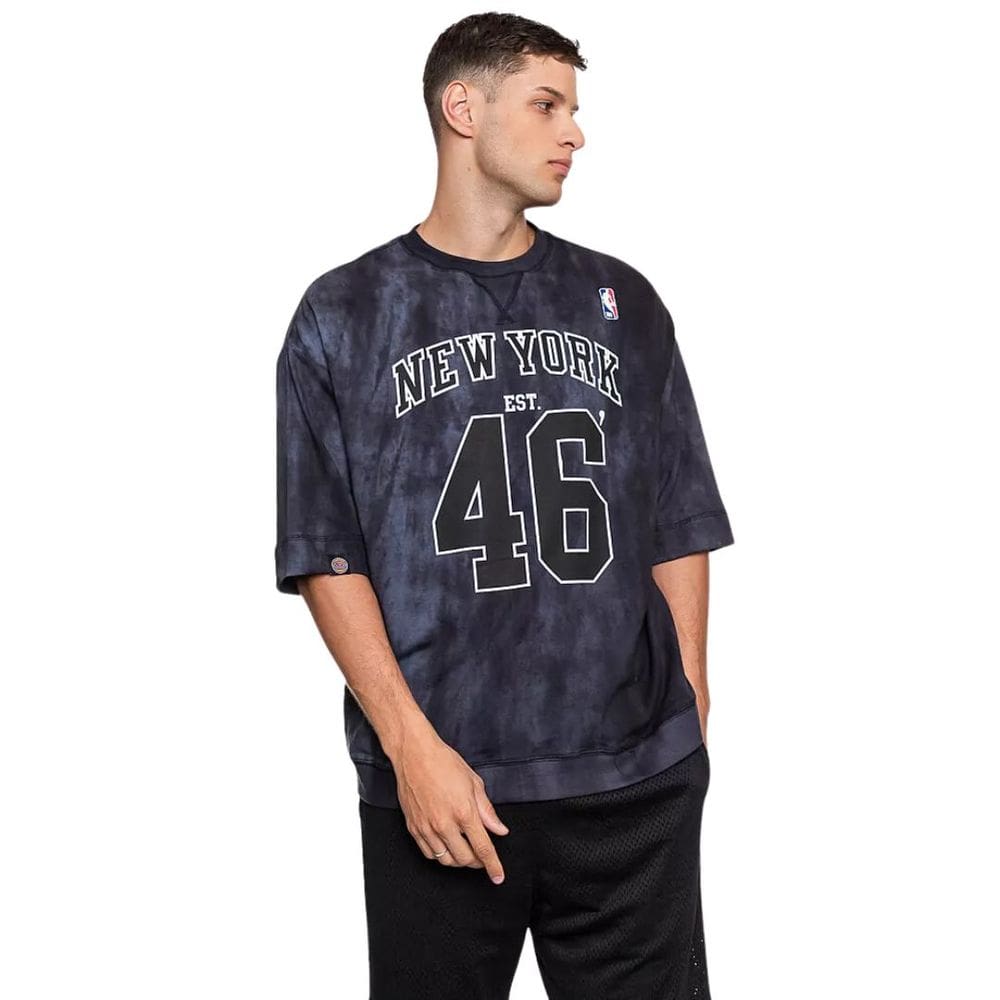 Camiseta Oversized NBA Moletinho New York autêntico