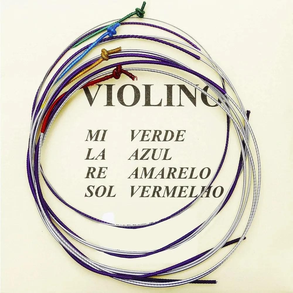 2X Jogo De Corda Violino 4/4 Mauro Calixto Qualidade Premium
