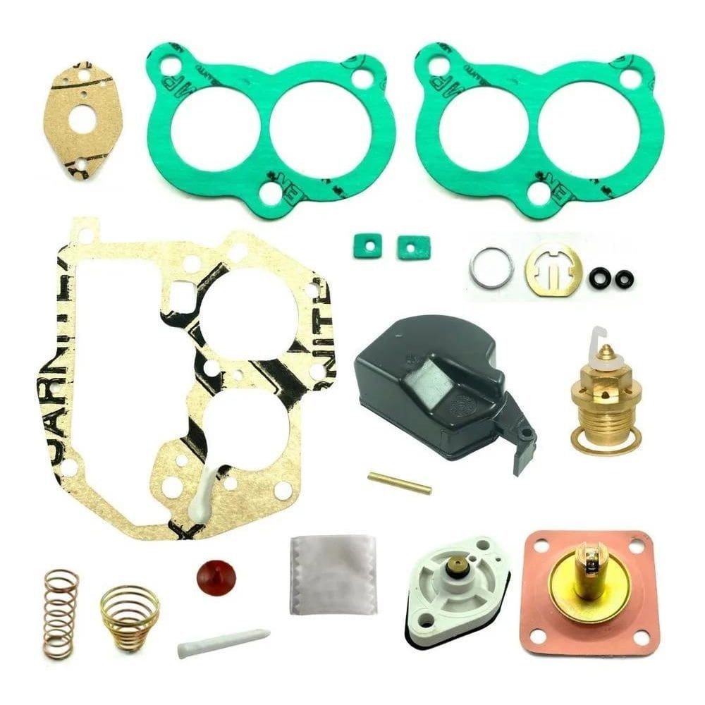 2X Kit Reparo Carburador Brosol 2E Gasolina / Alcool