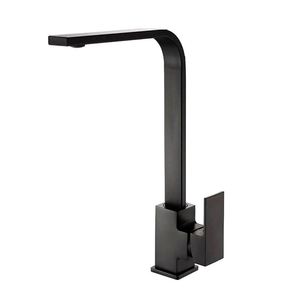 Torneira Cozinha Misturador Monocomando Mesa Preto Me14B
