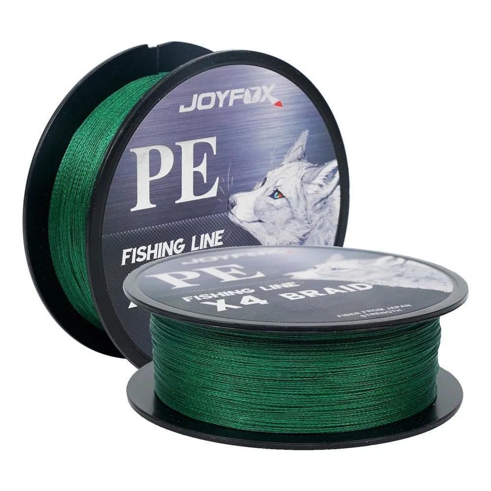 Linha De Pesca Joyfox Multifilamento 4Fio Verde 500M 4X 0.30