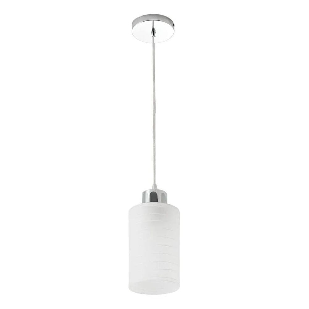 2X Luminária Pendente Track Quarto Sala Balcão 1 Lâmpada Biv