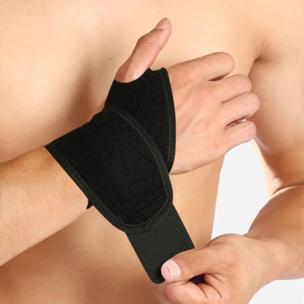 2X Munhequeira Protetor Pulso Alívio Para Tendinite Punho Aj