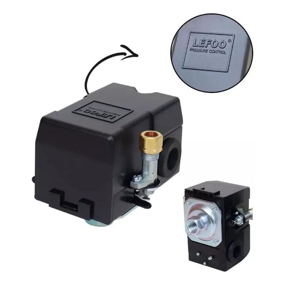 2X Pressostato Automático Compressor 125/175 1 Via Chiaperin