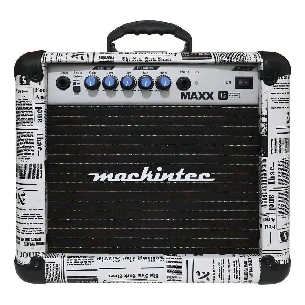 2X Amplificador Mackintec Maxx 15 Transistor Para Guitarra D