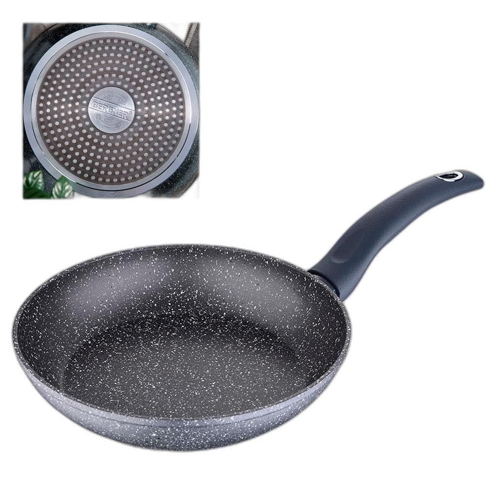 Frigideira Indução Bergner Orion 24Cm Marmorizado Bg8509Mbg