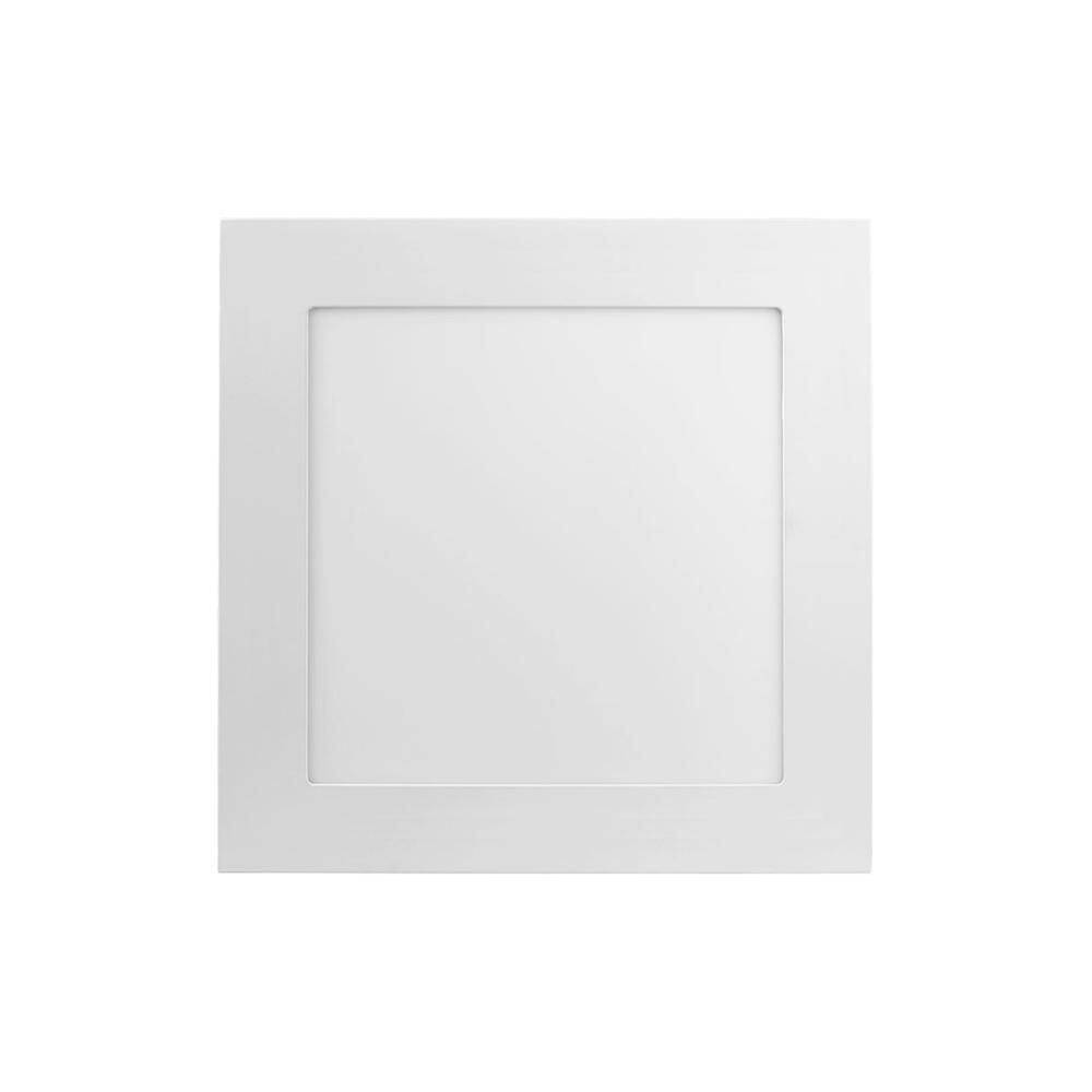 Painel Led Save Energy Quadrado De Embutir 20W Bivolt Branco