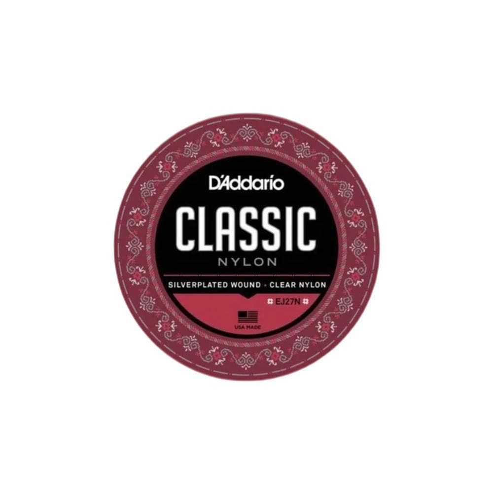 Encordoamento D Addario Violao Nylon Ej27N Med